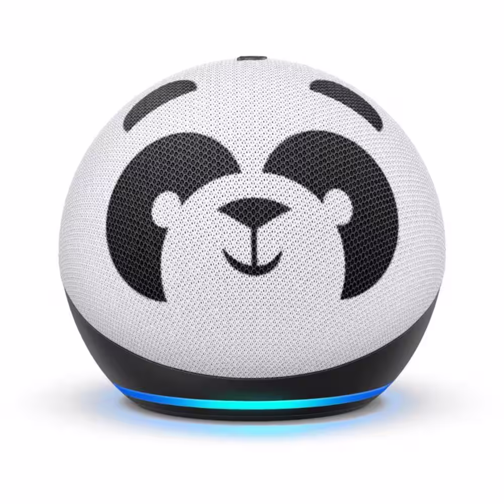 Amazon Amazon Echo Dot (4th Gen) Kids Edition Designed for Kids, with Parental Controls in Panda
