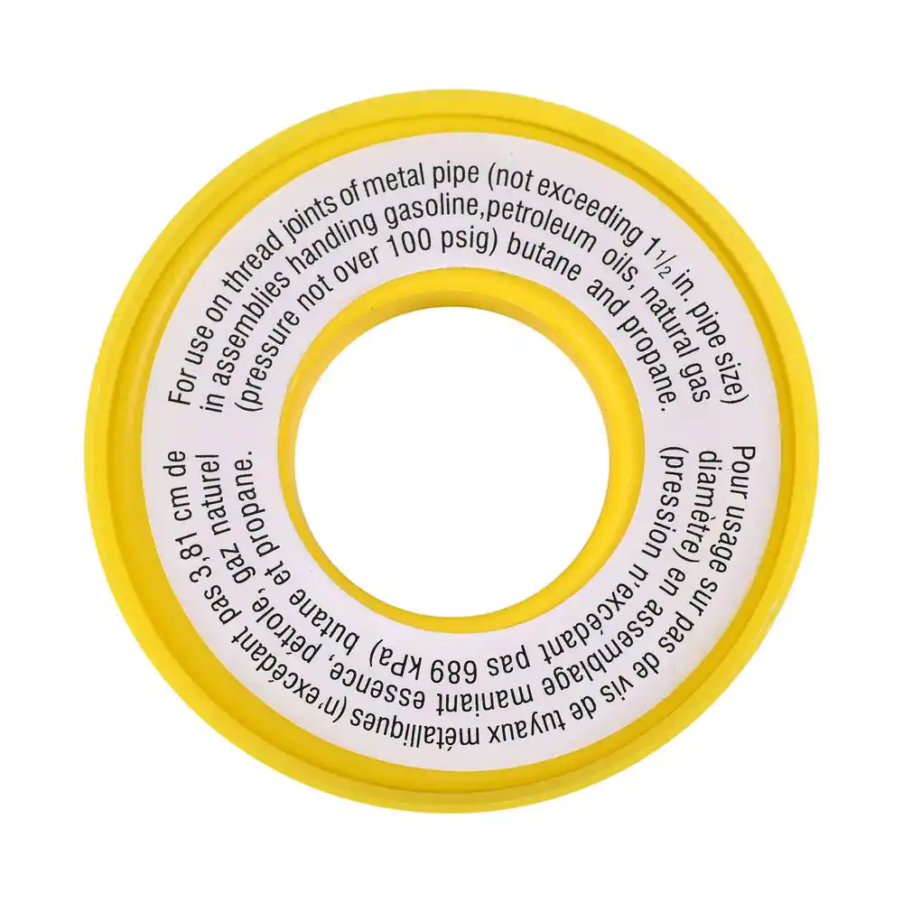 Oatey 1/2 in. x 260 in. Yellow Thread Sealing PTFE Plumber's Tape