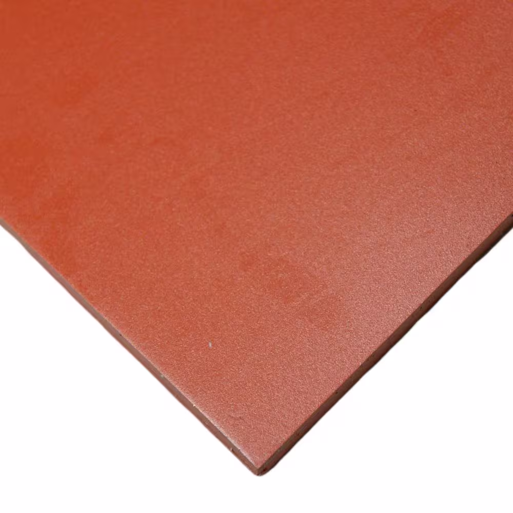 Rubber-Cal 6 in. Width x 12 in. Length x 1/16 in. Thick Red/Orange Commercial Grade Silicone 60A (3-Pack)