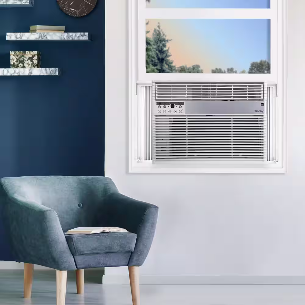 Danby 14,500 BTU 700 sq.ft. ENERGY STAR Compliant Window AC with Wi-Fi and Remote in White