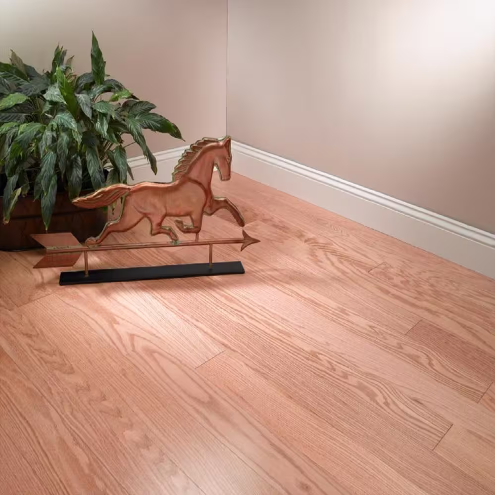 Blue Ridge Hardwood Flooring Natural Red Oak 3/8 in. T x 5 in. W Engineered Hardwood Flooring (24.5 sqft/case)