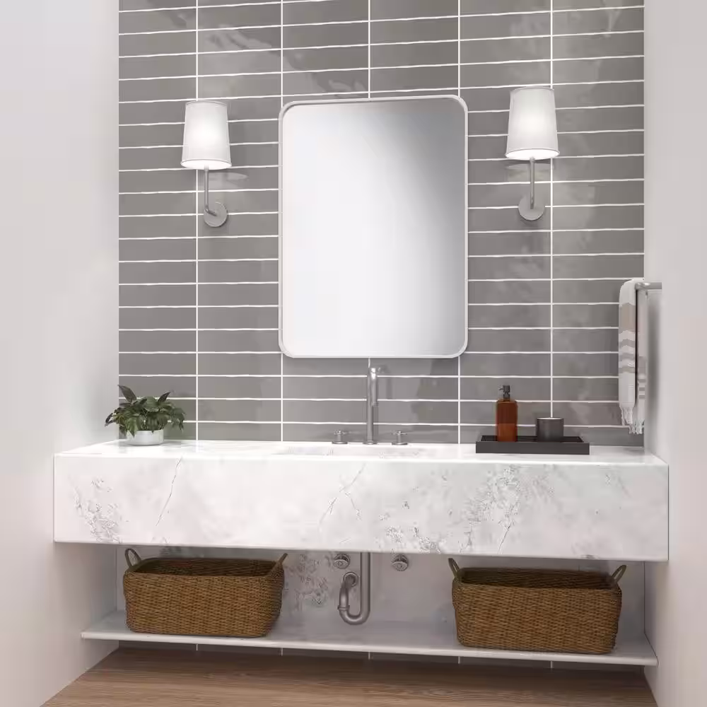 Marazzi Costa Clara Pebble Shore 3 in. x 12 in. Glazed Ceramic Wall Tile (12 sq. ft./Case)