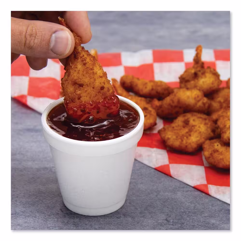 DART 4 oz. Foam Drink Cups (1000 Per Case)