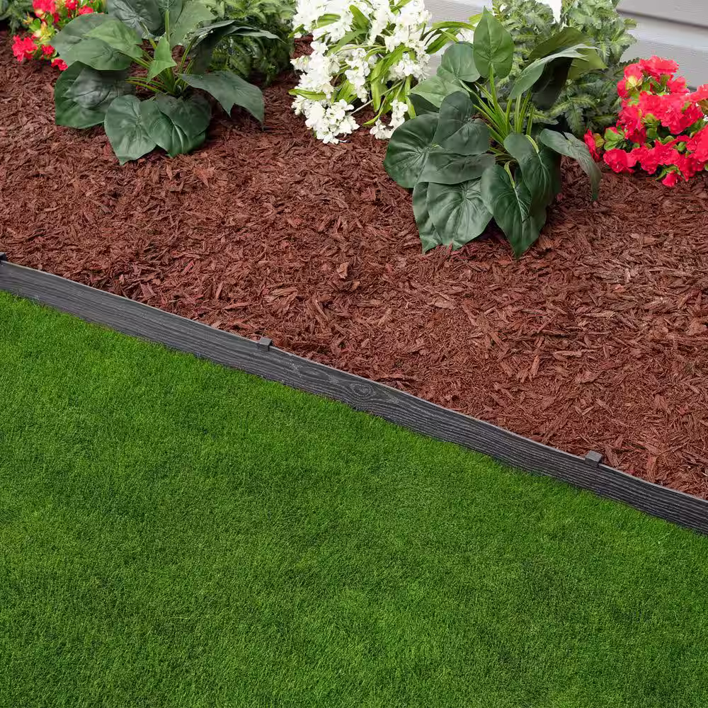 ProFlex 20 ft. Black Composite Dig-In Landscape Edging Kit