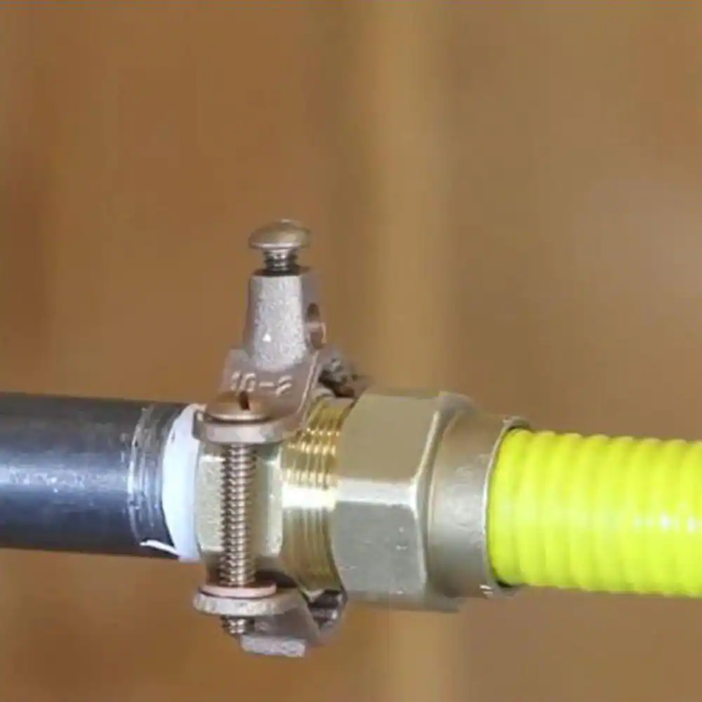 HOME-FLEX 1/2 in. to 3/4 in. CSST System Brass Bonding Clamp
