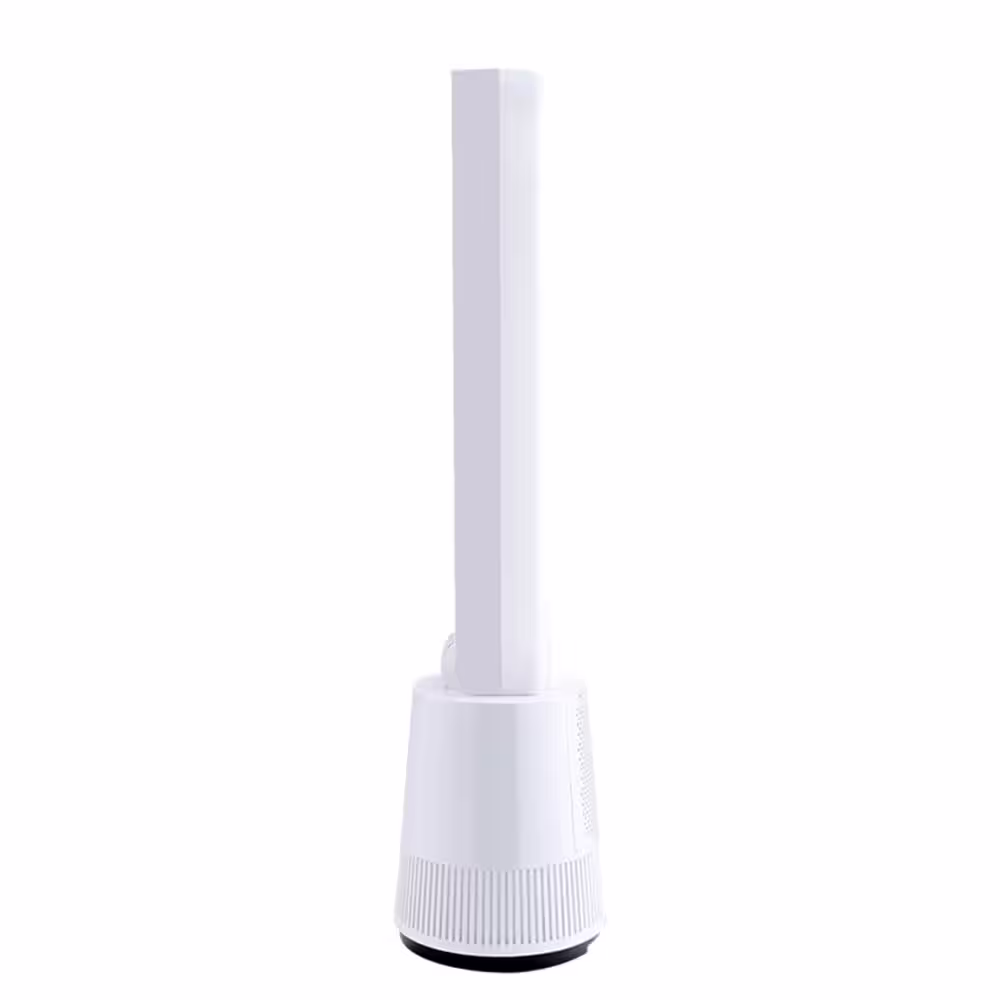 Tafole 38 in. 3-Speeds Bladeless Tower Fan in White with Remote Control, 15 Hours Timer and 45 Â° Oscillating