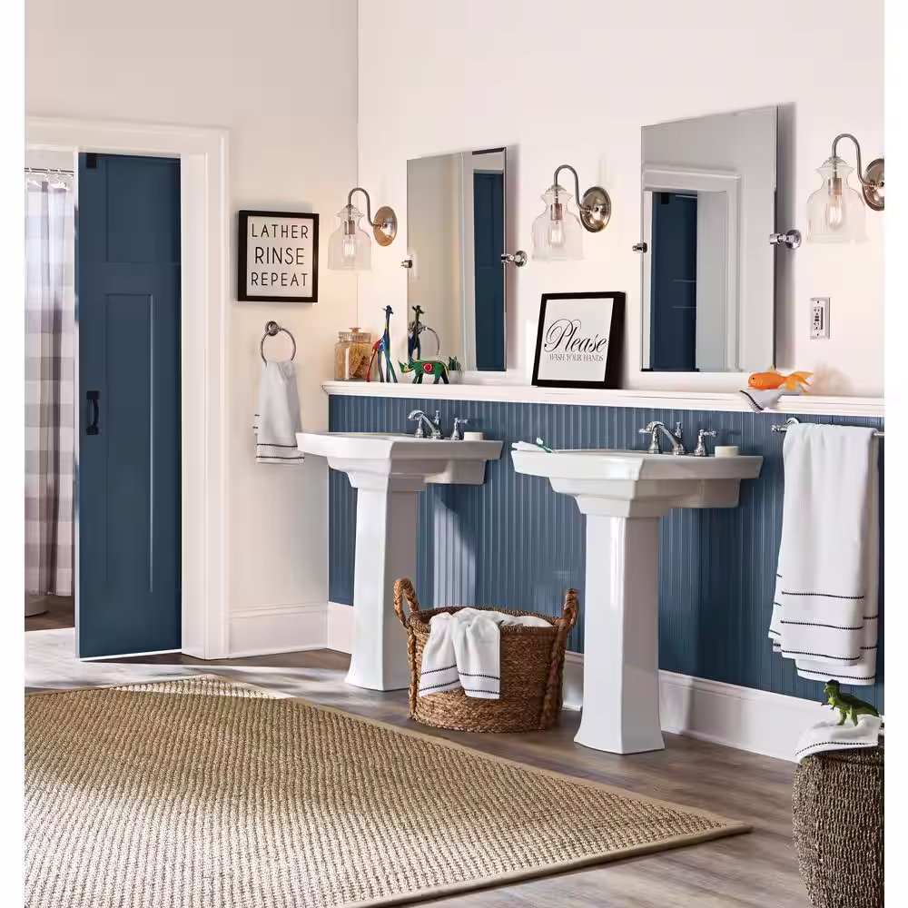 Delta Silverton 3-Piece Bath Hardware Set in Chrome with Towel Ring, Toilet Paper Holder and 24 in. Towel Bar