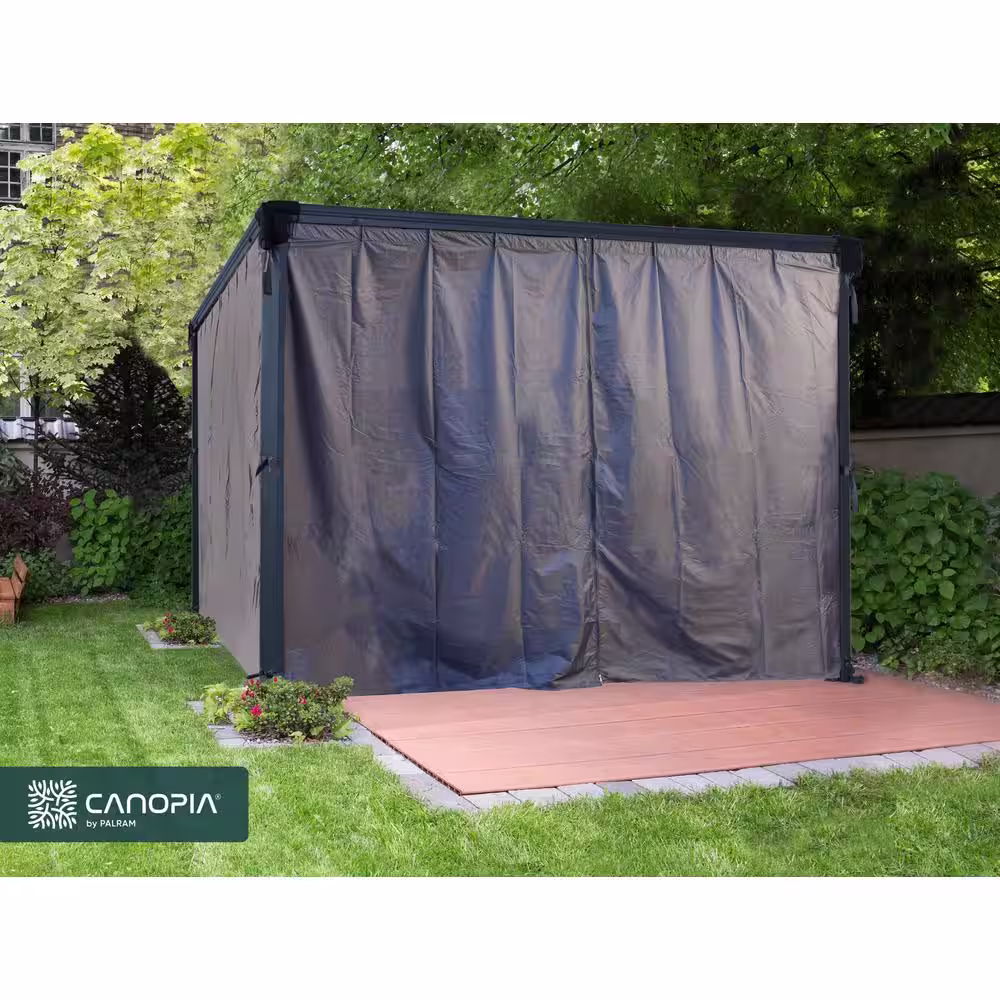 CANOPIA by PALRAM Curtian Set for 10 ft. - 12 ft. Palram - Canopia Gazebos