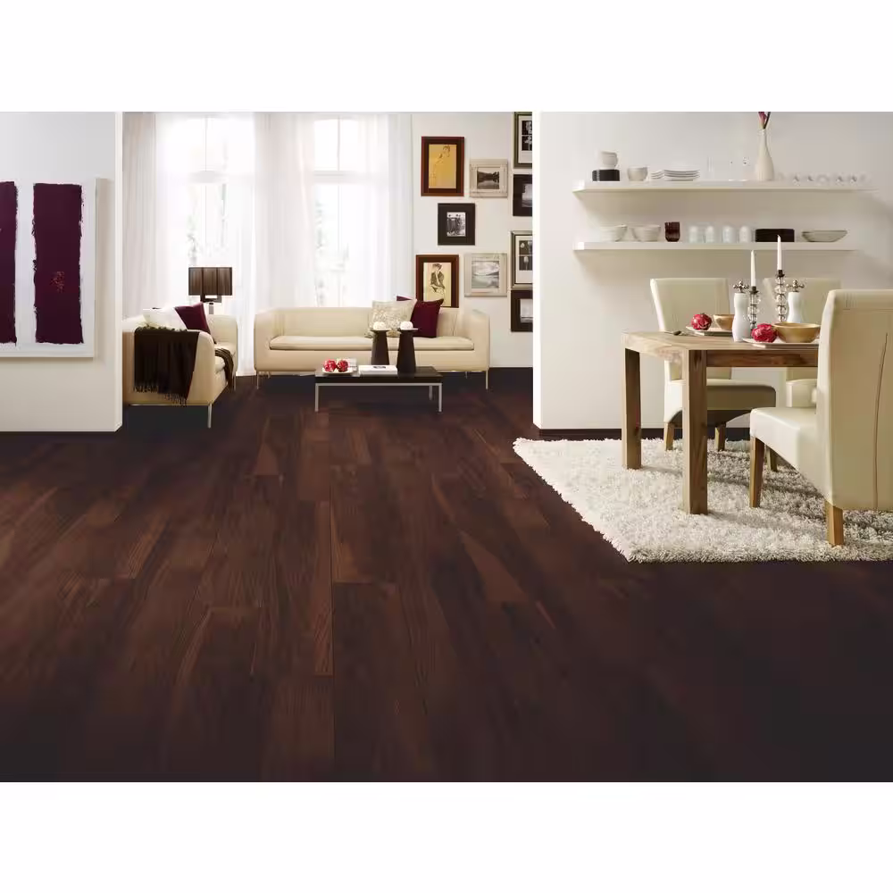 Krono Original Brook Penfold Hickory 12 mm T x 8 in. W Waterproof Laminate Wood Flooring (15.9 sqft/case)