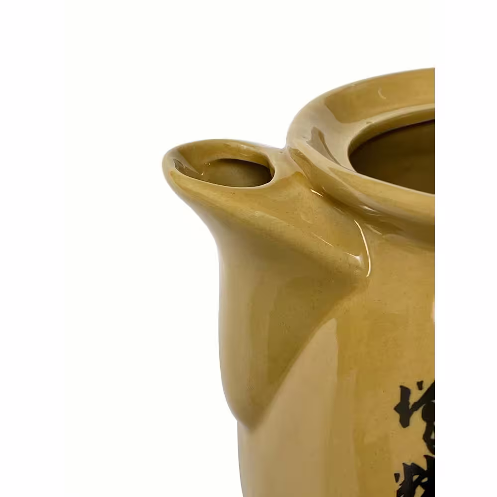 SPT 14.3-Cup Brown Ceramic Electric Kettle with Herb Cooking and Keep Warm Setting