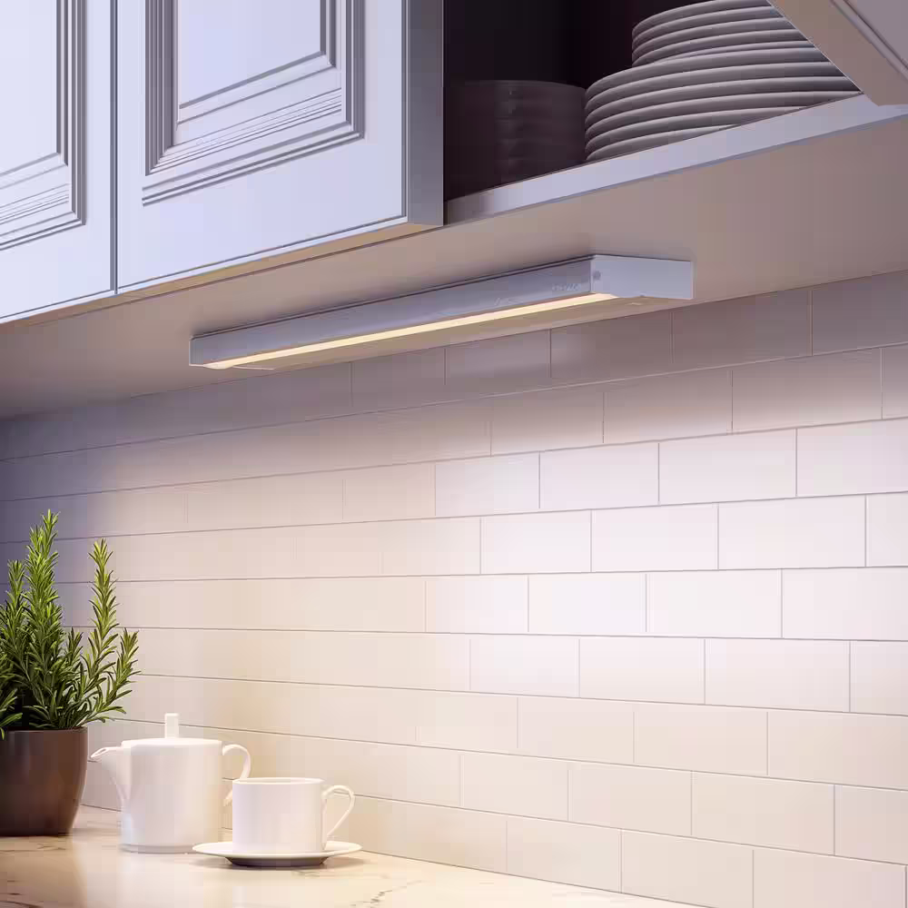 None Direct Wire 24 in. LED White Under Cabinet Light