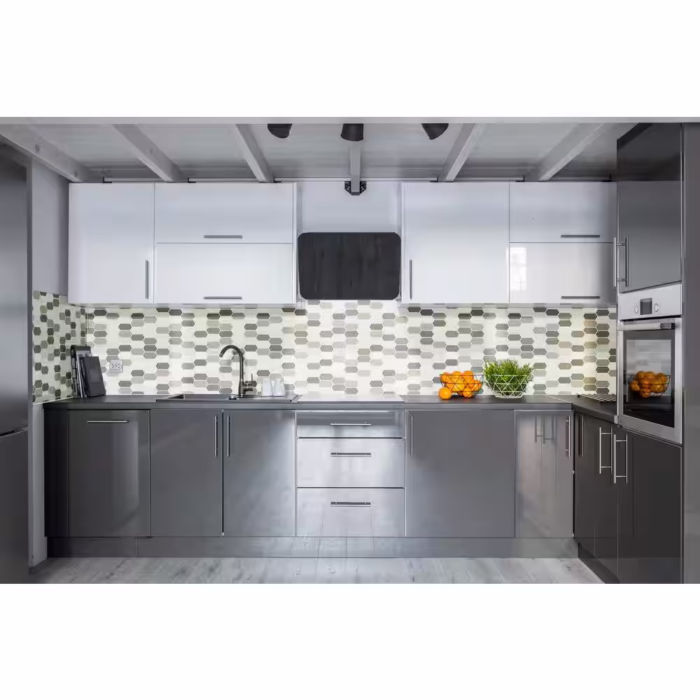 MSI Lascari Picket 11.63 in. x 12 in. Mixed Glass Patterned Look Wall Tile (9.7 sq. ft./Case)