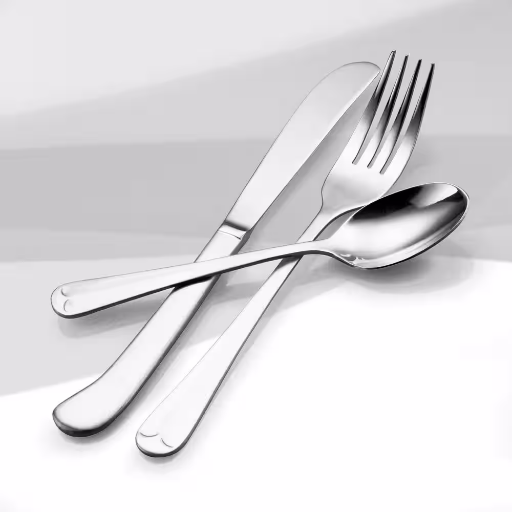 Oneida Old English 18/0 Stainless Steel Dinner Forks - 4 Tine (Set of 36)
