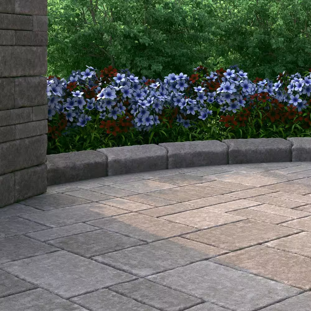 Pavestone RumbleStone Trap 3.5 in. x 10.25 in. x 7 in. Greystone Concrete Garden Wall Block (120 Pcs. / 29.9 sq. ft. / Pallet)