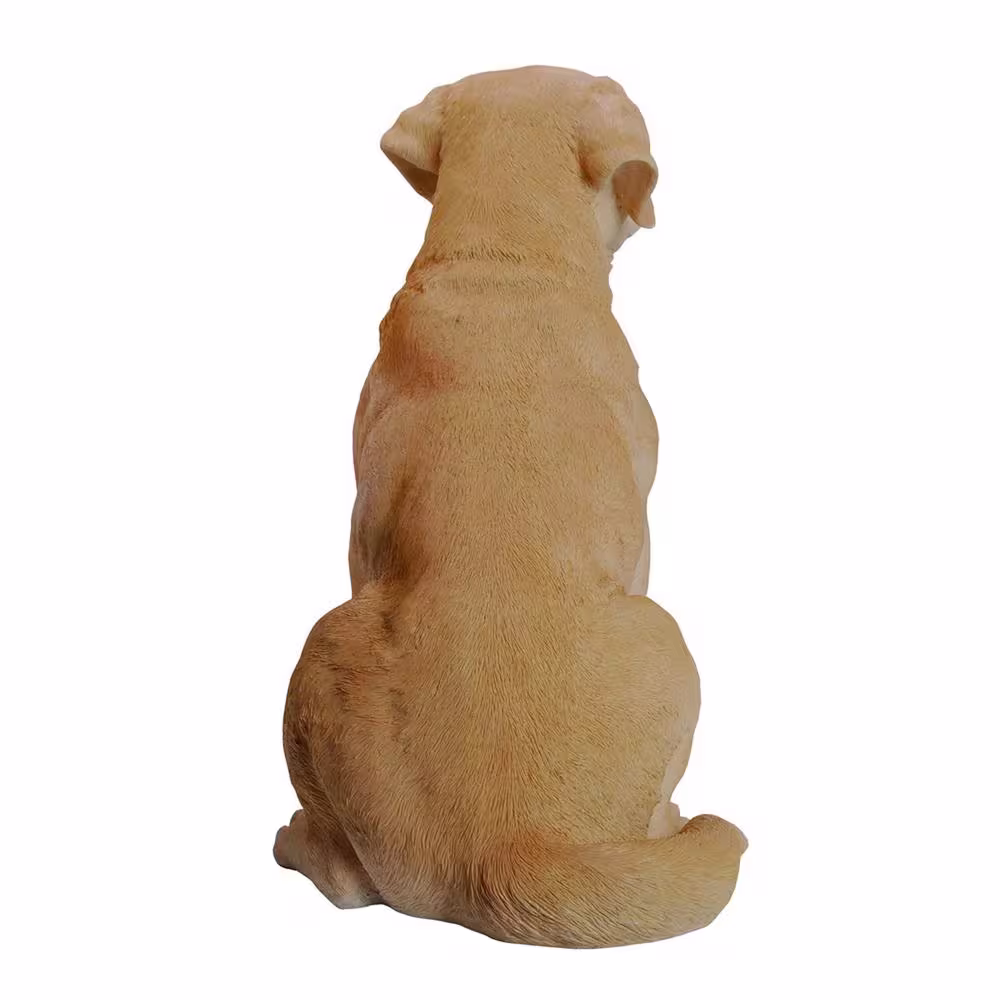Hi-Line Gift Yellow Labrador Retriever Sitting