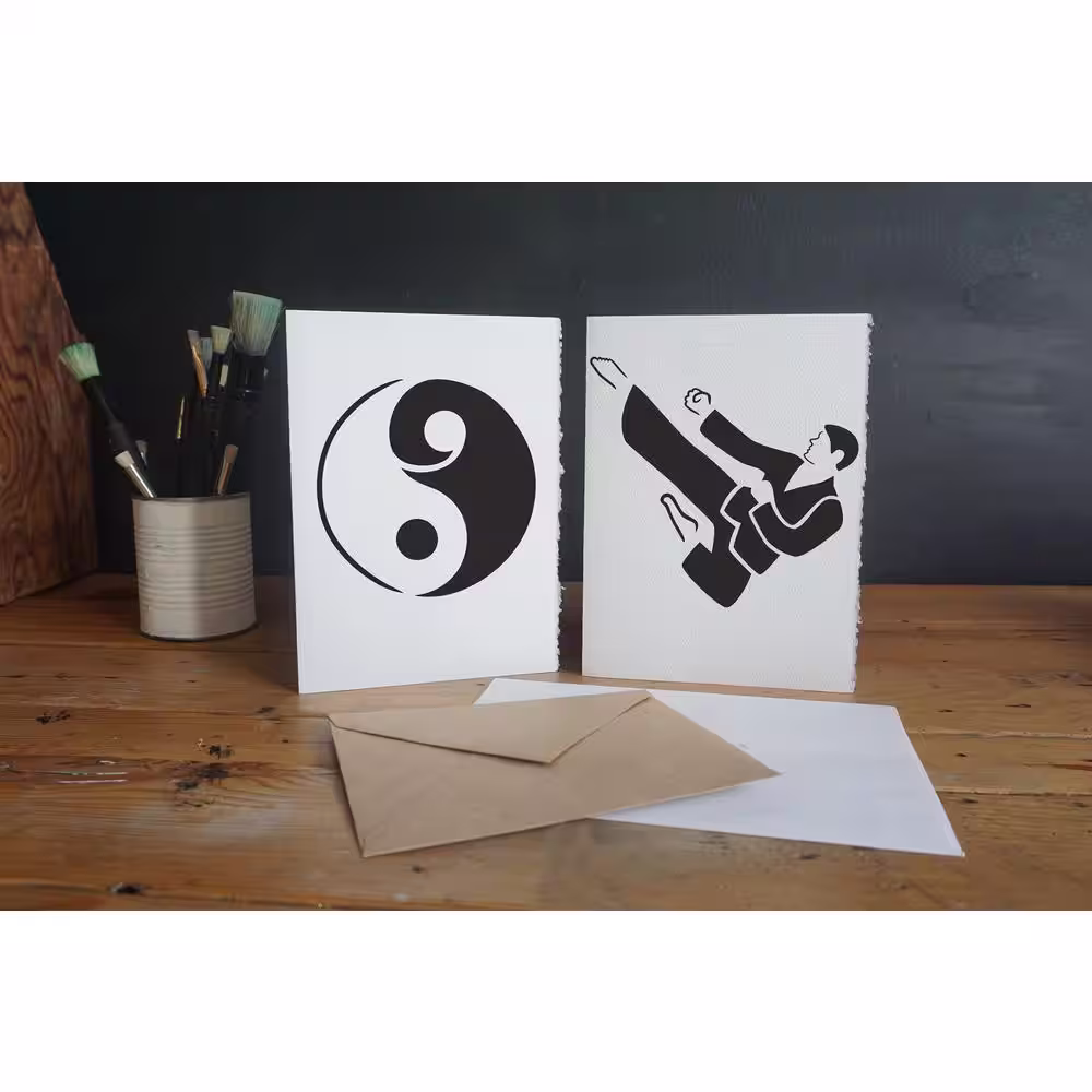 Stencil1 Martial Arts Stencil (4-Pack)