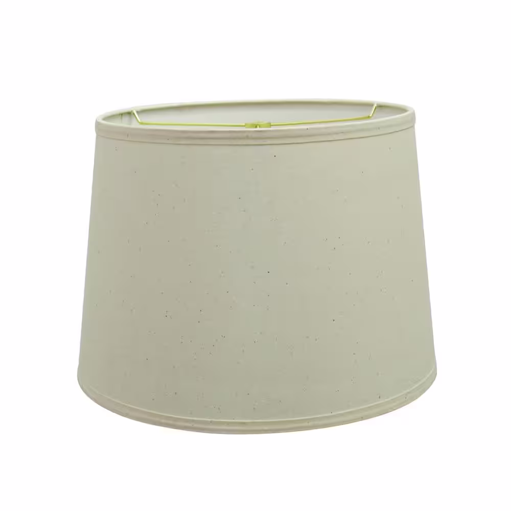 Aspen Creative Corporation 14 in. x 10 in. Off White Hardback Empire Lamp Shade