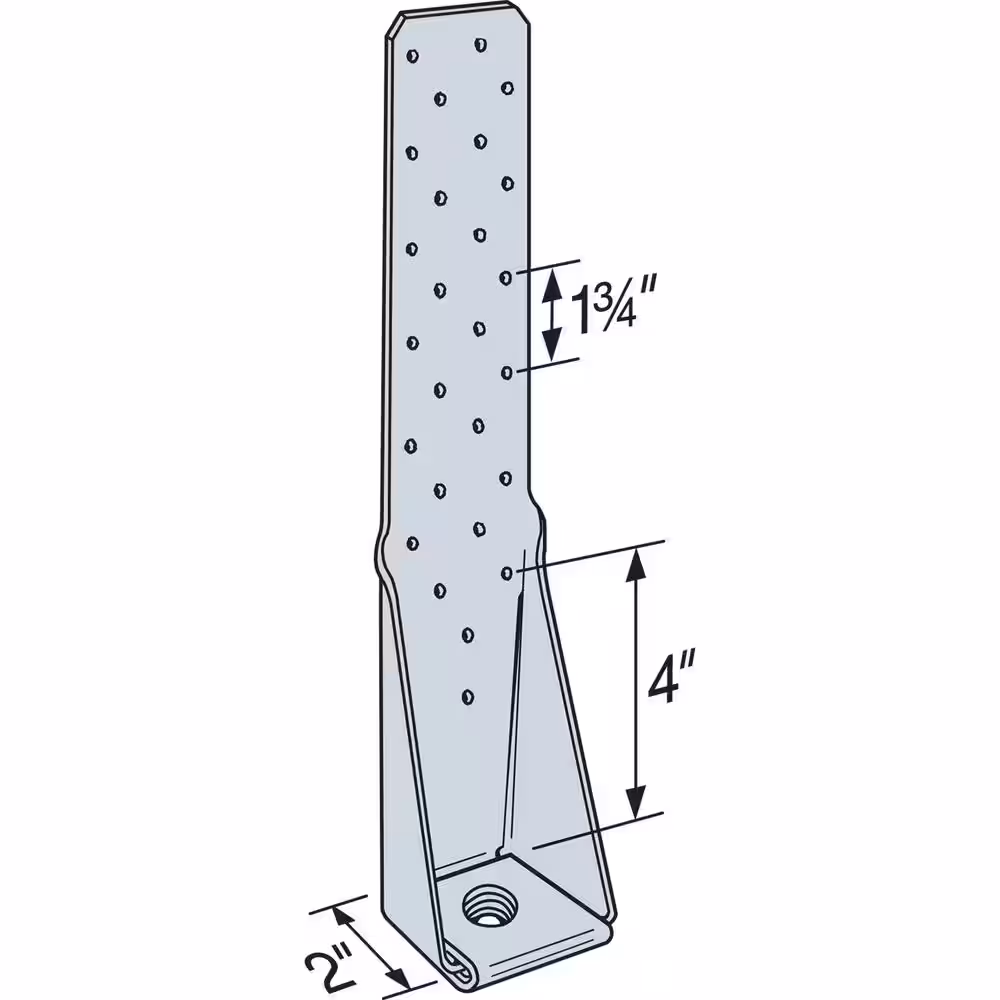 Simpson Strong-Tie HTT 16 in. 11-Gauge Galvanized Heavy Tension Tie