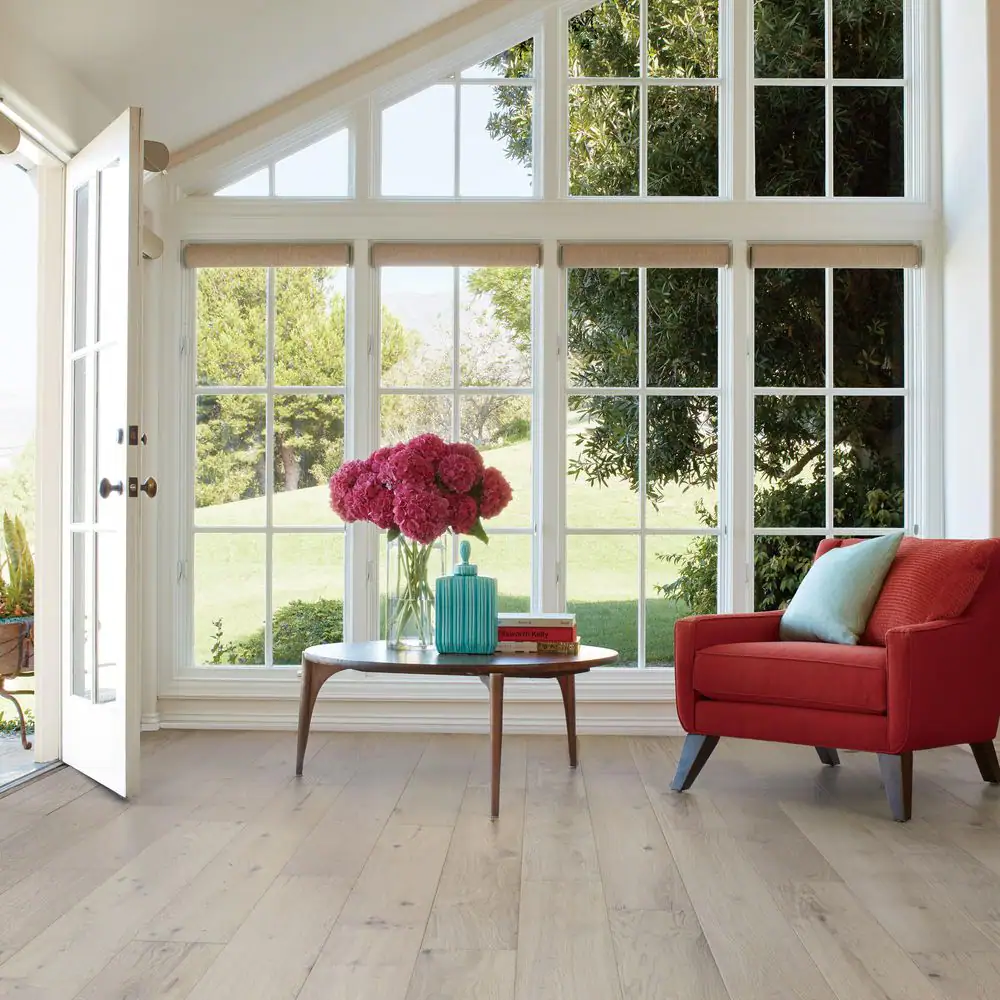 Malibu Wide Plank Mavericks French Oak 1/2 in. T x 7.5 in. W Water Resistant Wire Brushed Engineered Hardwood Flooring (23.3 sq. ft./case)