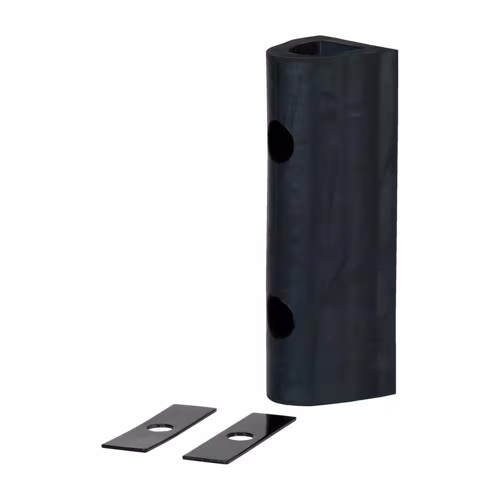 Vestil 12 in. x 4.25 in. x 4 in. Extruded Rubber Fender Bumper