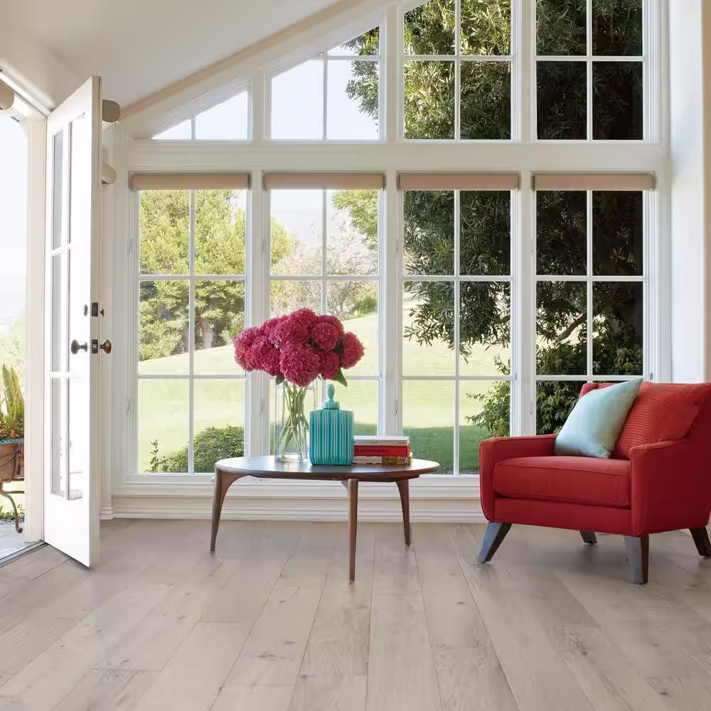 Malibu Wide Plank Mavericks French Oak 3/8 in. T x 6.5 in. W Water Resistant Wire Brushed Engineered Hardwood Flooring (23.6 sq. ft./case)