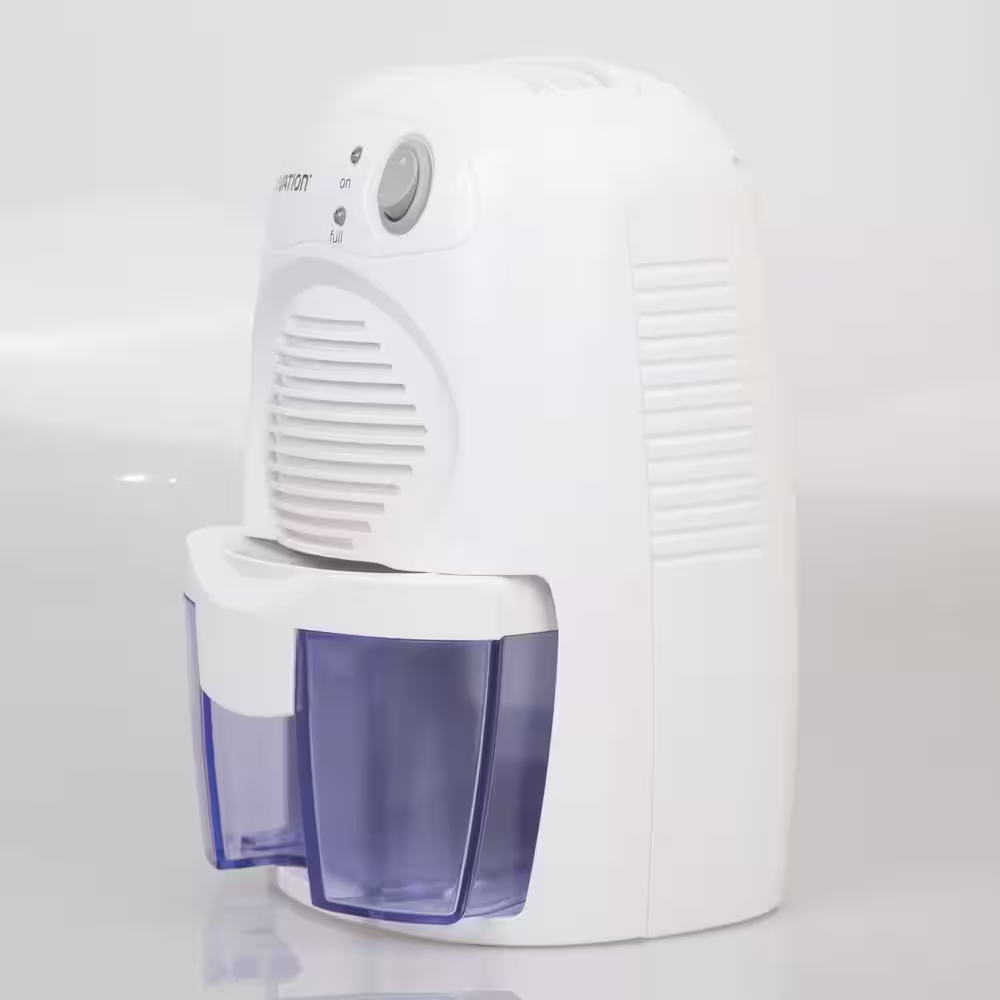 Ivation Powerful Small-Size Thermo-Electric Dehumidifier for Smaller Room, Cupboard, Basement, Attic, Stored Boat, RV