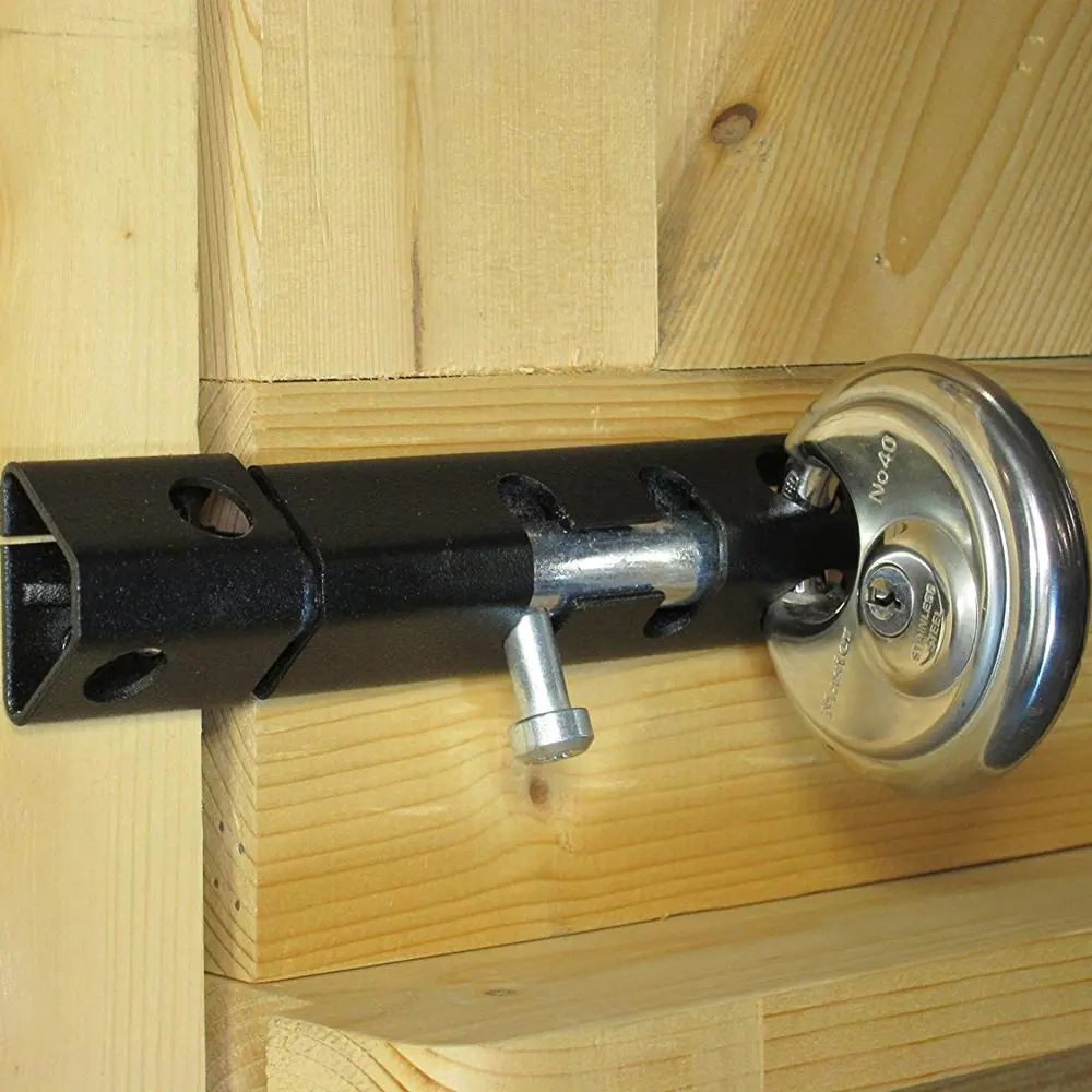 Fenix 6 in. Black Heavy Metal Security Bolt