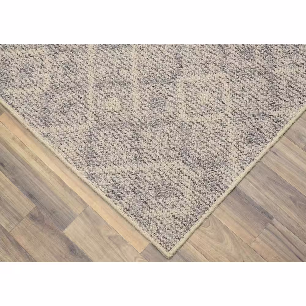 Garland Rug Classic Berber Earth Tone 9 ft. x 12 ft. Area Rug