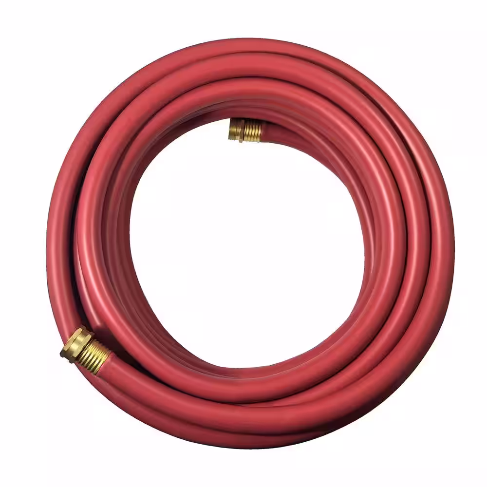 Flexon Flextreme 5/8 in. Dia x 50 ft. Red Performance Rubber Garden Hose