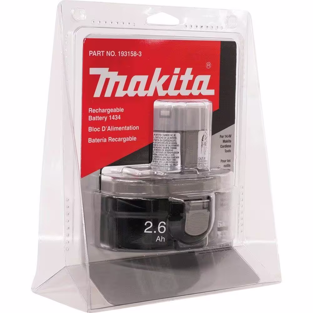 Makita 14.4V Ni-MH Pod Style Battery Pack 2.6Ah