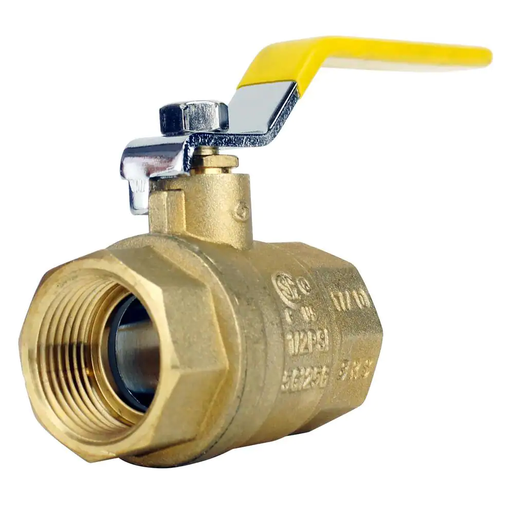 Apollo 1 in. Brass FNPT x FNPT Full-Port Ball Valve