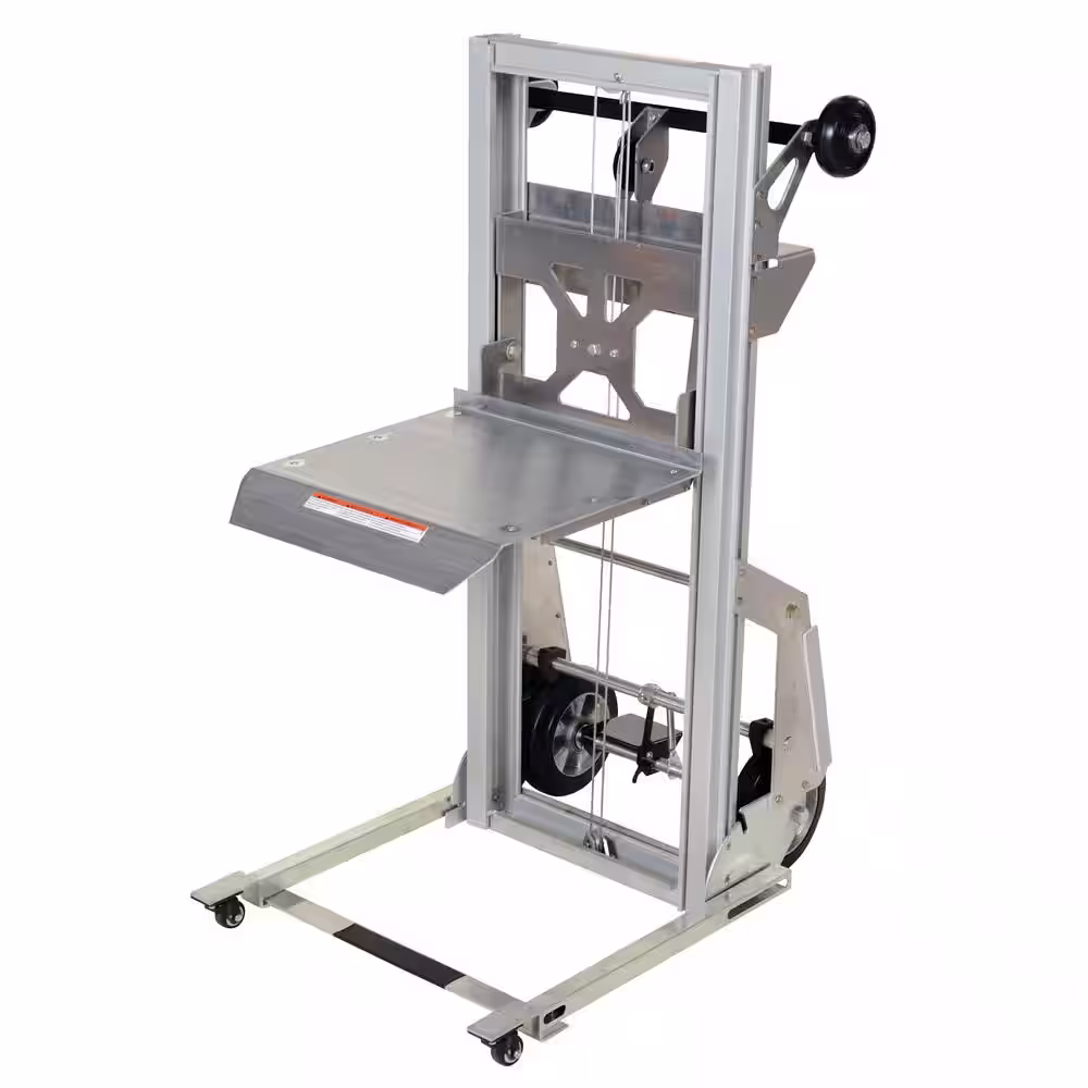 Vestil 17 in. x 14 in. Portabele Aluminum Load Lifter