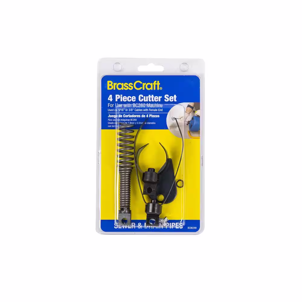 Cobra 4-Piece Plumbers Cutter Set