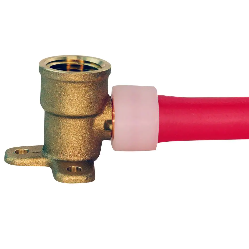 Apollo 1/2 in. Brass PEX-A Expansion Barb x 1/2 in. Female Pipe Thread Adapter 90-Degree Drop-Ear Elbow