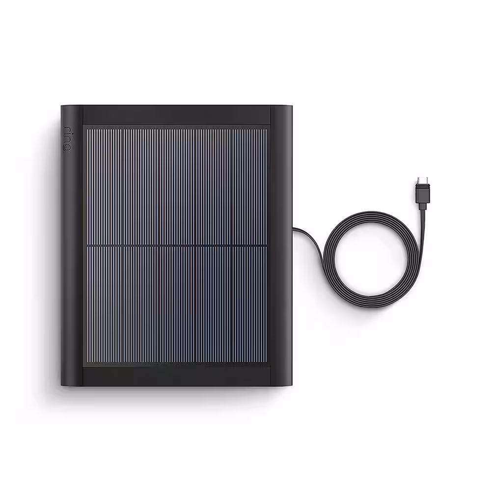 Ring Solar Panel (4W), Black