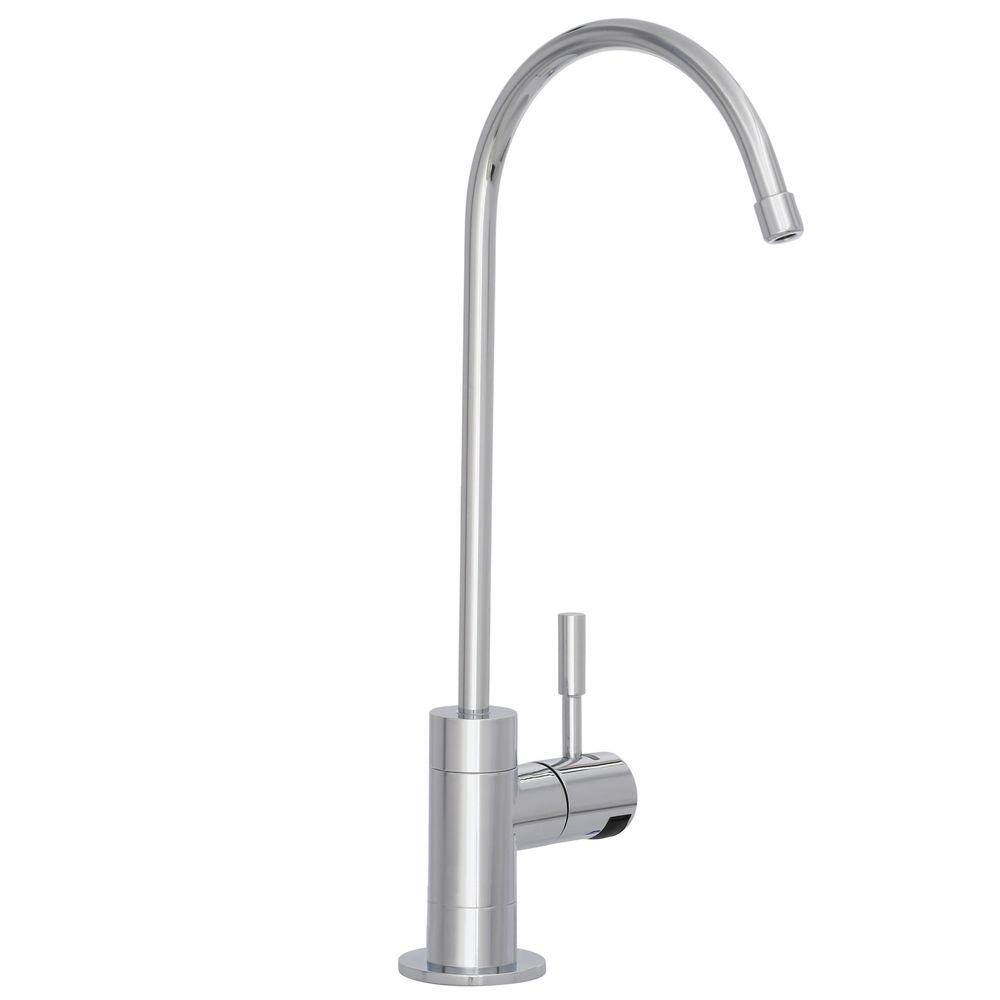 Brondell Circle Water Saving WQA Gold Certified Undercounter Reverse Osmosis Water Filtration System with Brushed Nickel Faucet