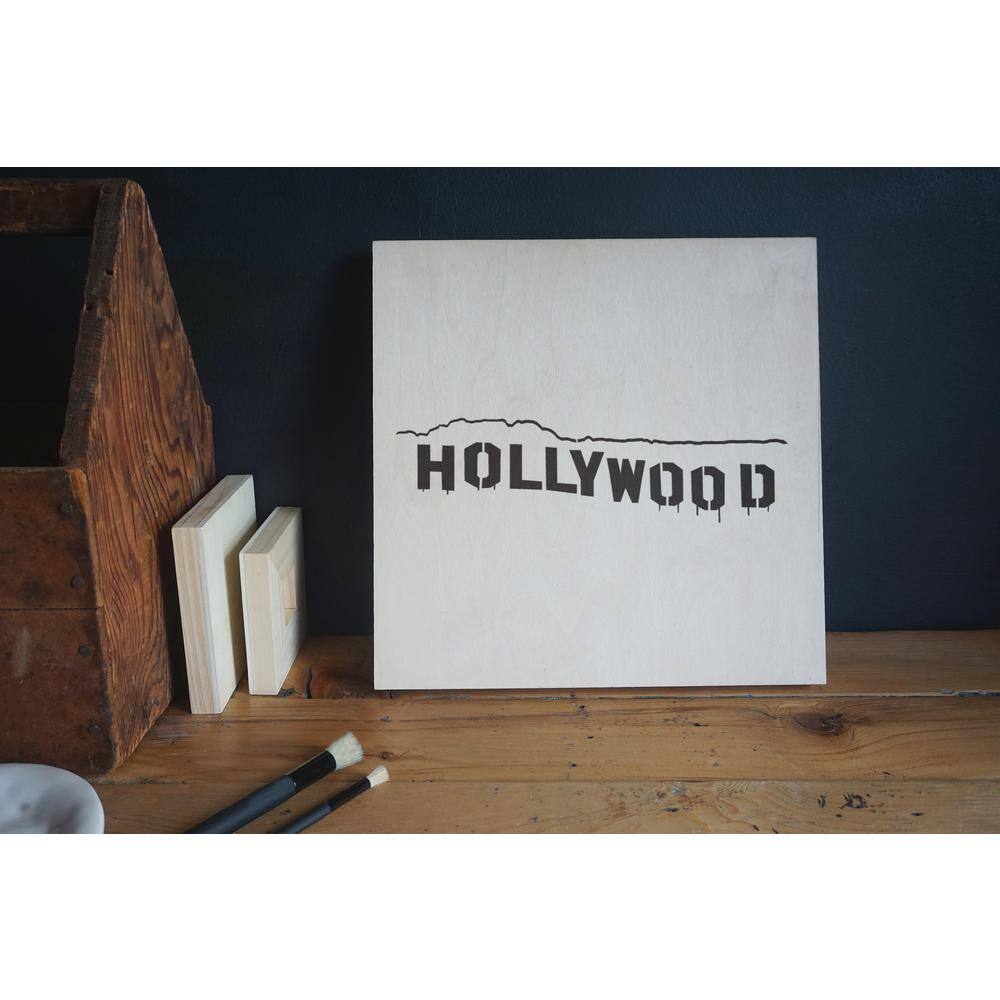 Stencil1 Hollywood Sign Stencil
