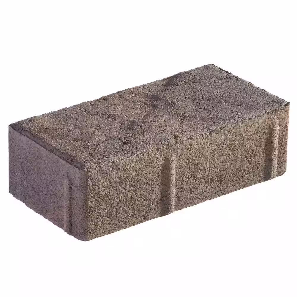 Pavestone Panorama Demi 3-pc 7.75 in. x 7.75 in. x 2.25 in. Heritage Buff Concrete Paver (240 Pcs. / 103 Sq. ft. / Pallet)