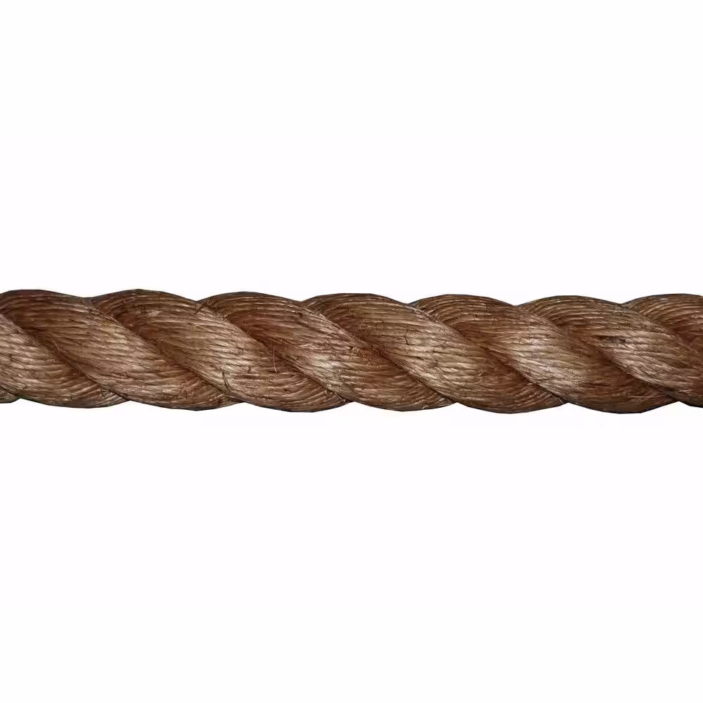 None 1-1/2 in. x 50 ft. Manila Rope