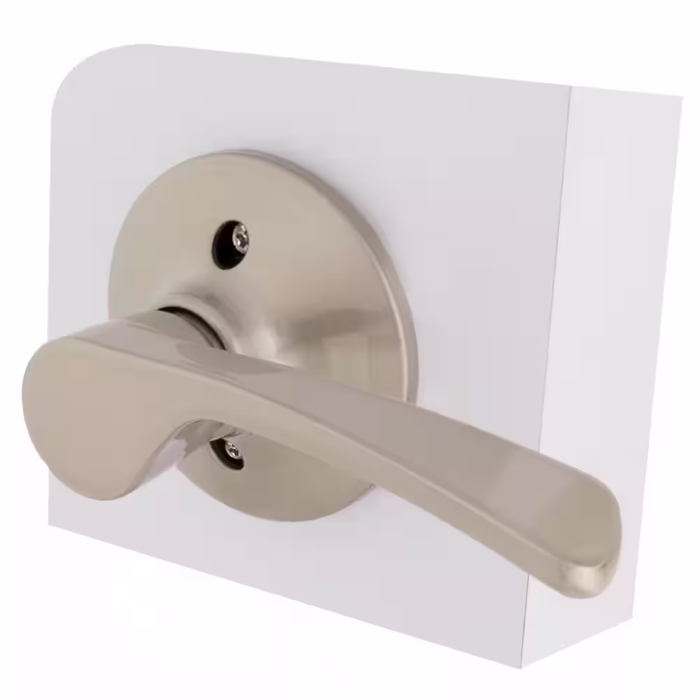 Defiant Kensington Satin Nickel Right Handed Dummy Door Lever