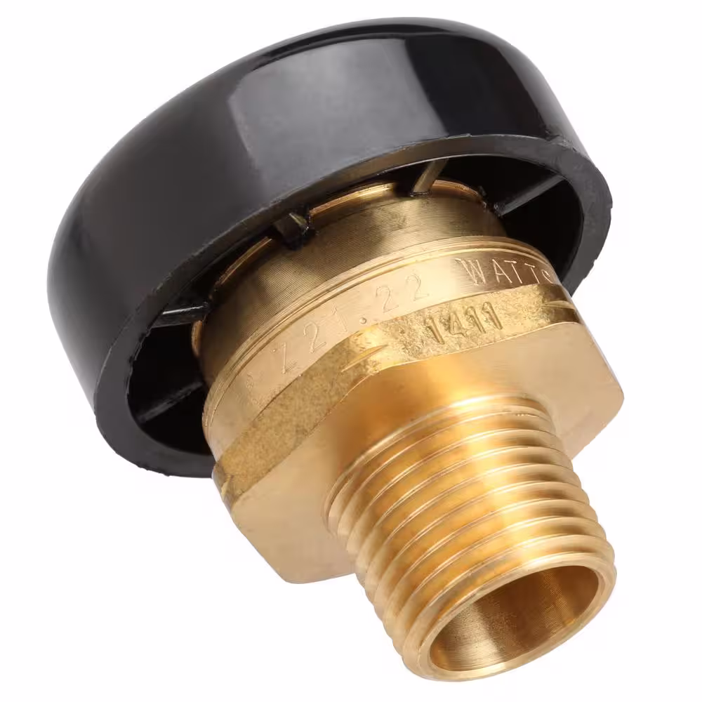 Watts 1/2 in. Brass MPT Vacuum-Relief Valve
