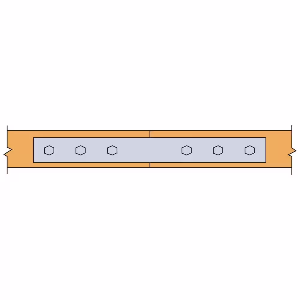 Simpson Strong-Tie HST 2-1/2 in. x 21-1/4 in. 7-Gauge Hot-Dip Galvanized Heavy Strap Tie