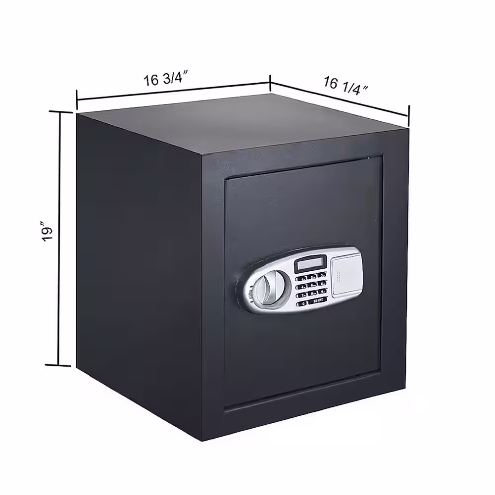 None 1.8 cu. ft. Fireproof Digital Safe, Dark Grey