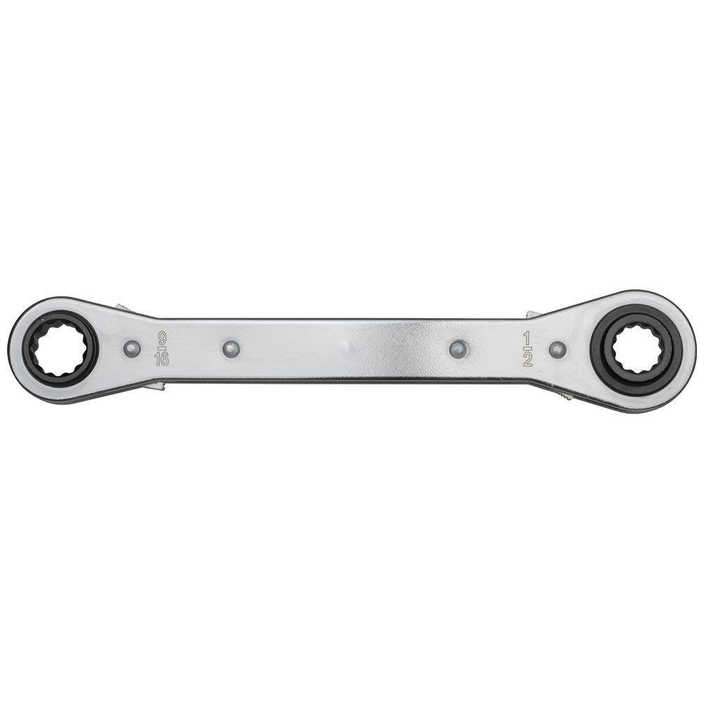 Klein Tools Lineman's 4-in-1 Ratcheting Box Wrench