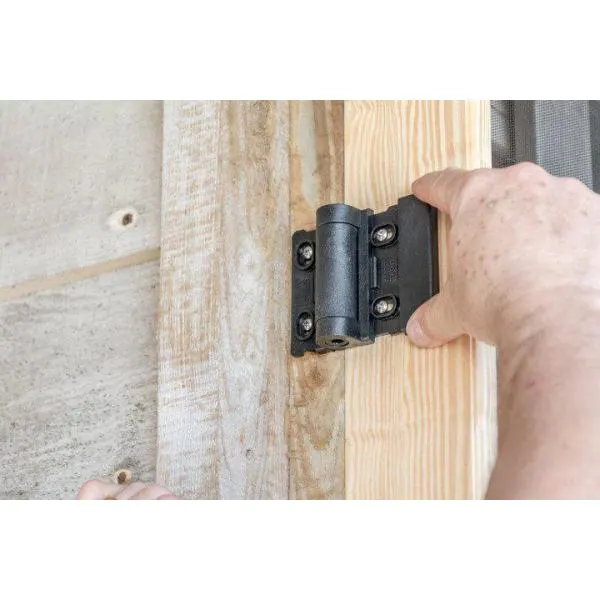 Screen Tight Black Heavy Duty Screen Door Hardware Kit