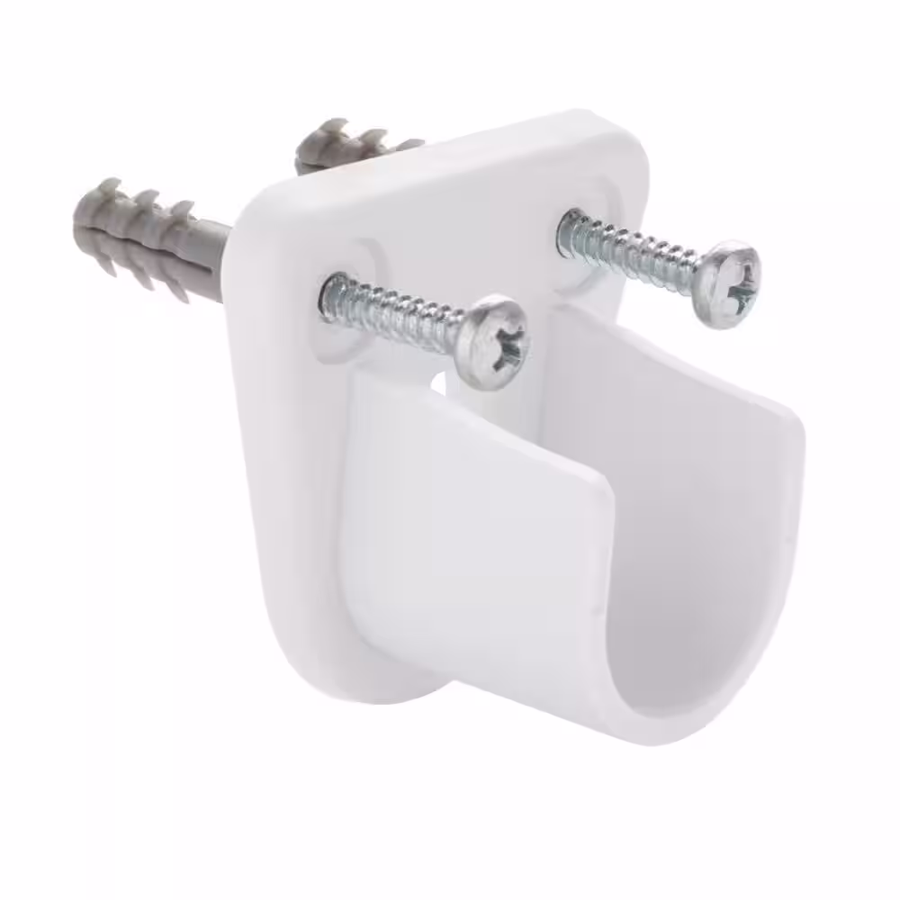 Everbilt Closet Rod Resin Wall Bracket