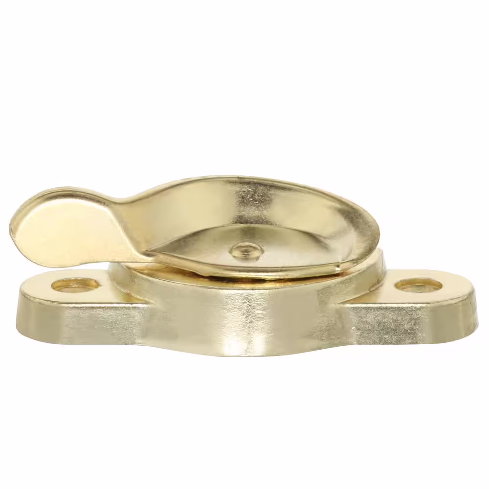 Everbilt Bright Brass Steel Window Sash Lock