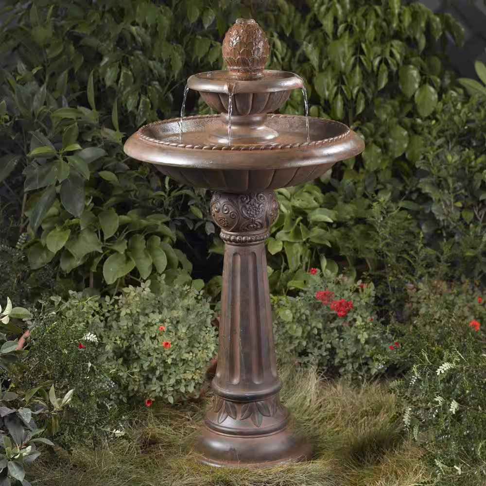 Fountain Cellar Ananas Pineapple Tier Outdoor Fountain