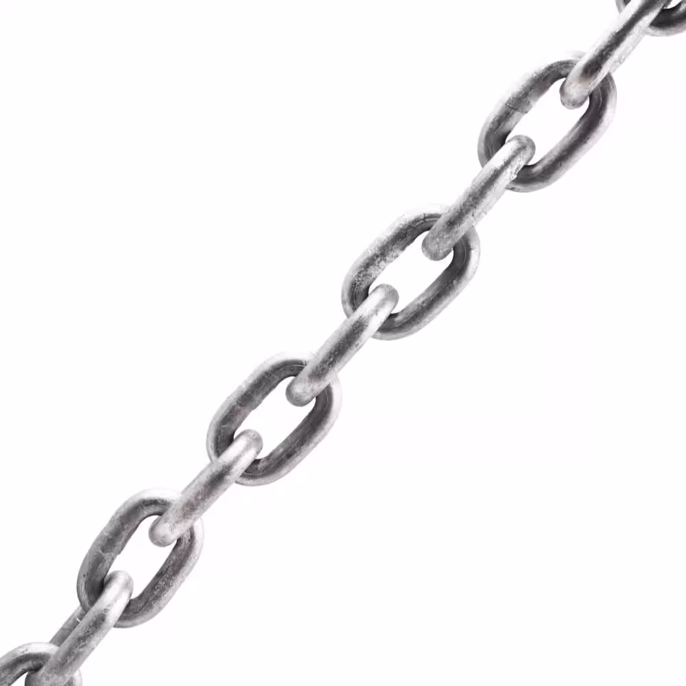 Everbilt 3/8 in. x 30 ft. Grade 30 Galvanized Steel Proof Coil Chain