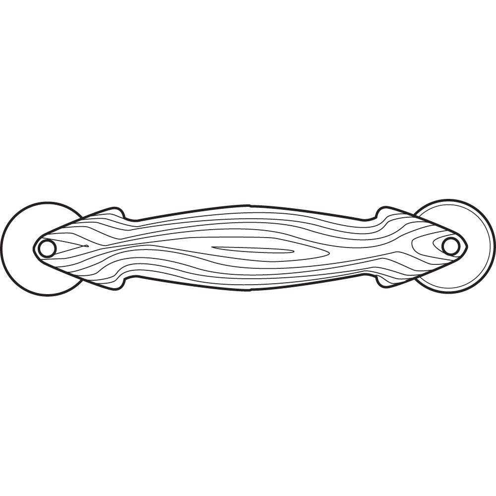 Prime-Line Screen Rolling Tool with Nylon Wheels, For 0.115 in. - 0.165 in. Spline
